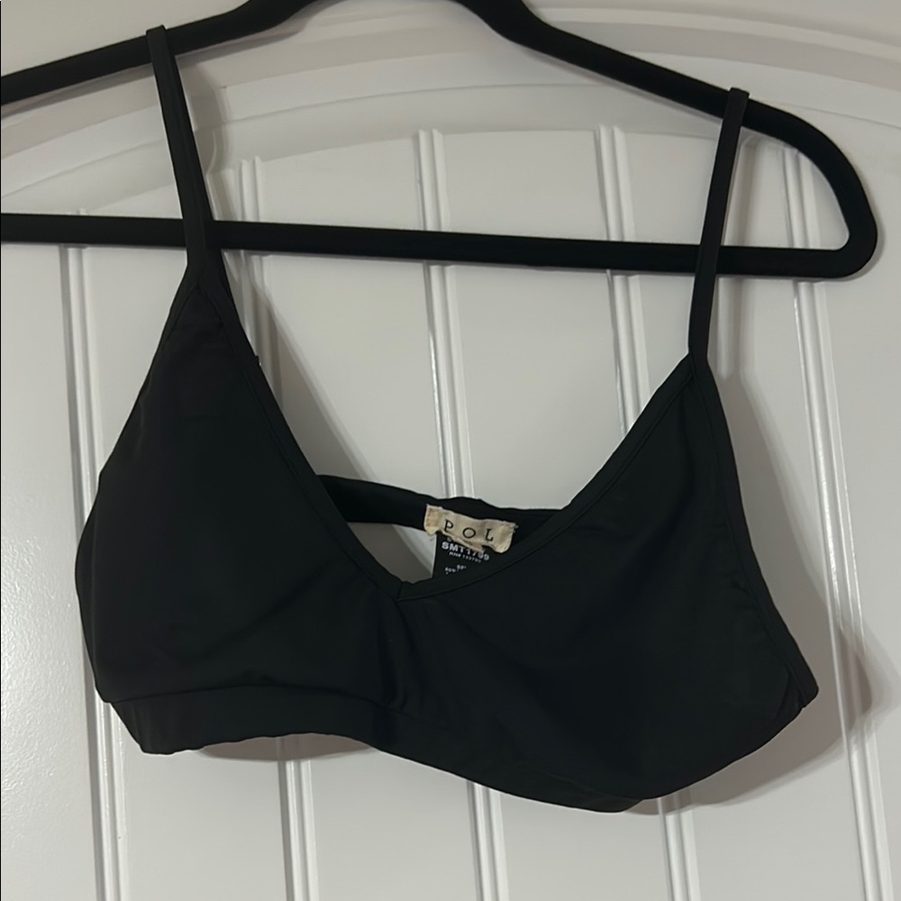 POL Black Lace Bra Intimates NWOT